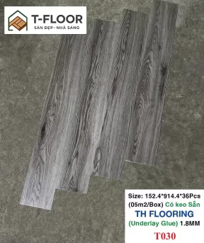 Sàn nhựa có keo sẵn 1.6mm- Mã T030
