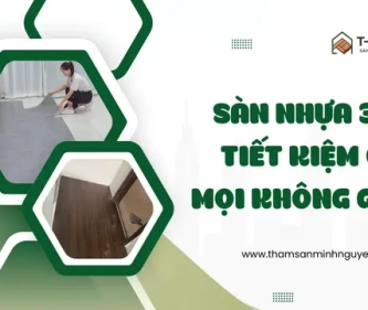 Sàn Nhựa 3mm Tiết Kiệm Cho Mọi Không Gian