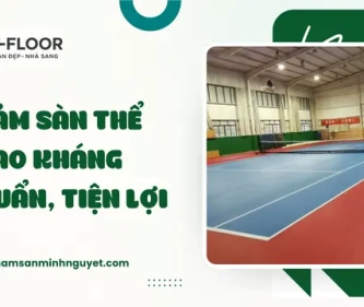 Thảm Sân Thể Thao Kháng Khuẩn, Tiện Lợi