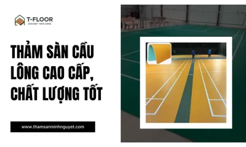 Thảm Sân Cầu Lông Cao Cấp, Chất Lượng Tốt