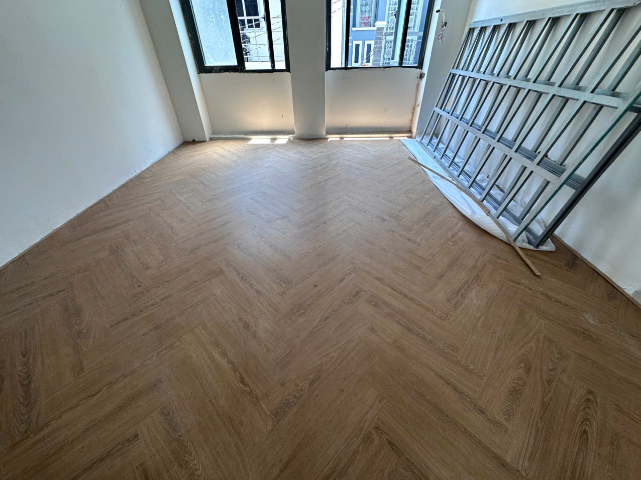 sàn nhựa hèm khóa xương cá HR9001