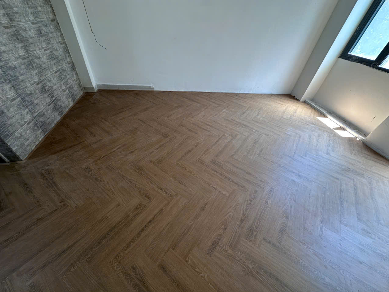 sàn nhựa hèm khóa xương cá HR9001