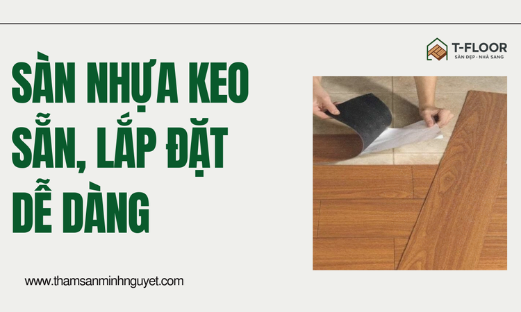 Sàn Nhựa Keo Sẵn: Giải Pháp Lát Sàn Tối Ưu Cho Mọi Không Gian