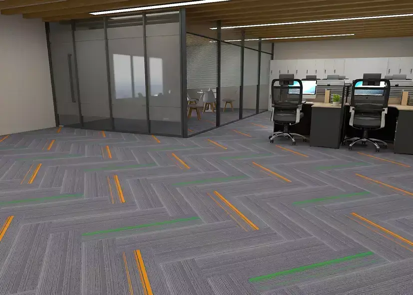 Thảm Tấm Văn Phòng Dễ Dàng Lắp Đặt