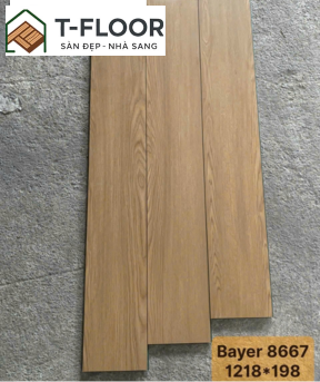 Sàn Gỗ Thẳng - Bayer 8667