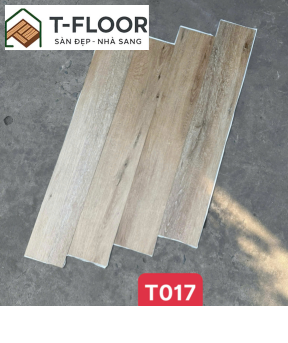 Sàn nhựa có keo sẵn 1.6mm - Mã T017