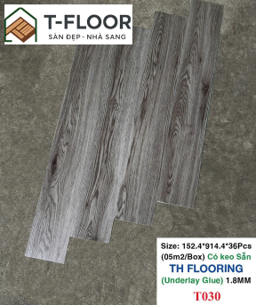 Sàn nhựa có keo sẵn 1.6mm- Mã T030