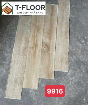 Sàn nhựa có keo sẵn 1.6mm- Mã T9916