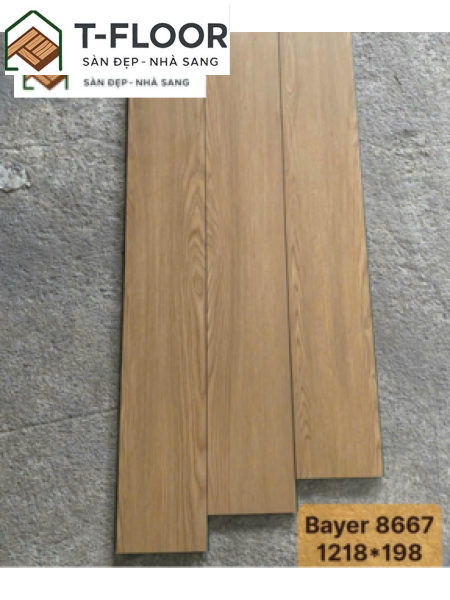 Sàn Gỗ Thẳng - Bayer 8667