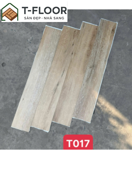 Sàn nhựa có keo sẵn 1.6mm - Mã T017